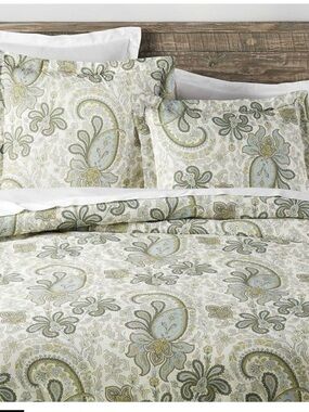 Pottery Barn King Duvet and Standard Sham